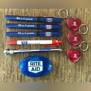 Rite Aid Pharmacy Promotional Logo Merchandise